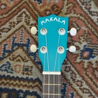 Image 3 of Makala Soprano Shark Ukulele - Mako Blue