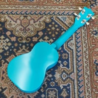 Image 4 of Makala Soprano Shark Ukulele - Mako Blue
