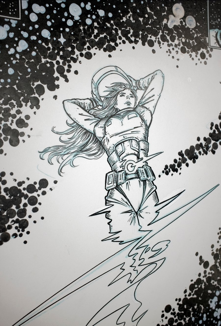 Image of Original Ink Drawing - 311 NM/AZ/CA '25