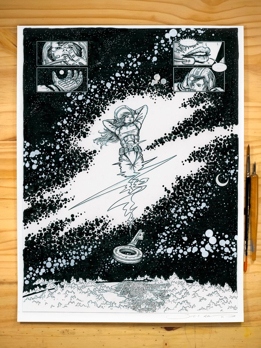 Image of Original Ink Drawing - 311 NM/AZ/CA '25