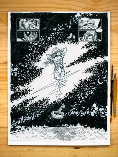 Image of Original Ink Drawing - 311 NM/AZ/CA '25