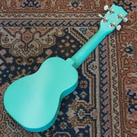 Image 4 of Makala Soprano Shark Ukulele - Surf Green