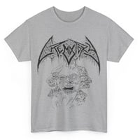 Crematory " Three Faces " T shirt Athletic Gray