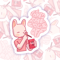 Chocolate Stick Treat Sticker