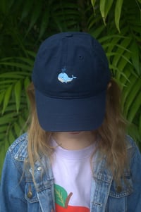 Image 2 of Children's Embroidered Cap - Whale