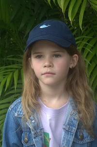 Image 1 of Children's Embroidered Cap - Whale