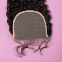Image 3 of 5x5 Burmese Curly Closure 