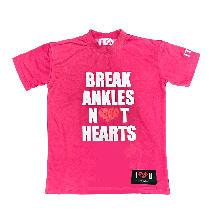 Image of Break Ankles T-Shirt Pink Kids Tee