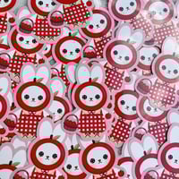 Apple Bunny Sticker