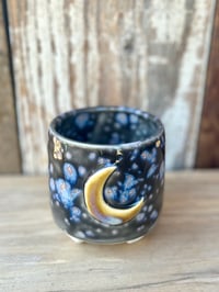 Image 5 of Milky Way Moon Planter (3" deep x 3" wide)