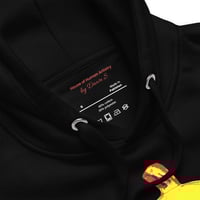 Image 9 of Long Sleeve Hoodie (Adult M/F) - Jack O Lantern Retro Vintage Red-Yellow