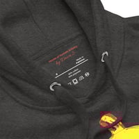 Image 11 of Long Sleeve Hoodie (Adult M/F) - Jack O Lantern Retro Vintage Red-Yellow
