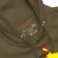 Image 13 of Long Sleeve Hoodie (Adult M/F) - Jack O Lantern Retro Vintage Red-Yellow
