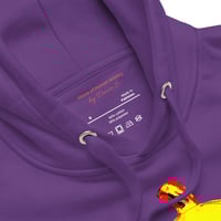 Image 17 of Long Sleeve Hoodie (Adult M/F) - Jack O Lantern Retro Vintage Red-Yellow