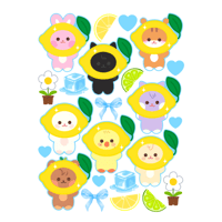Aniteez Lemon 🍋 sticker sheet 