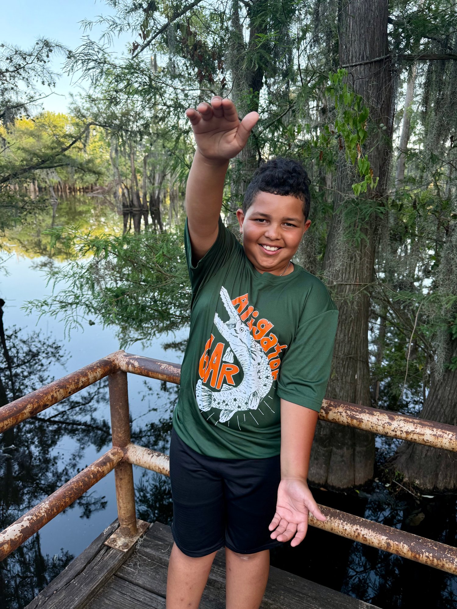 Image of Youth Alligator Gar Dryfit Tee