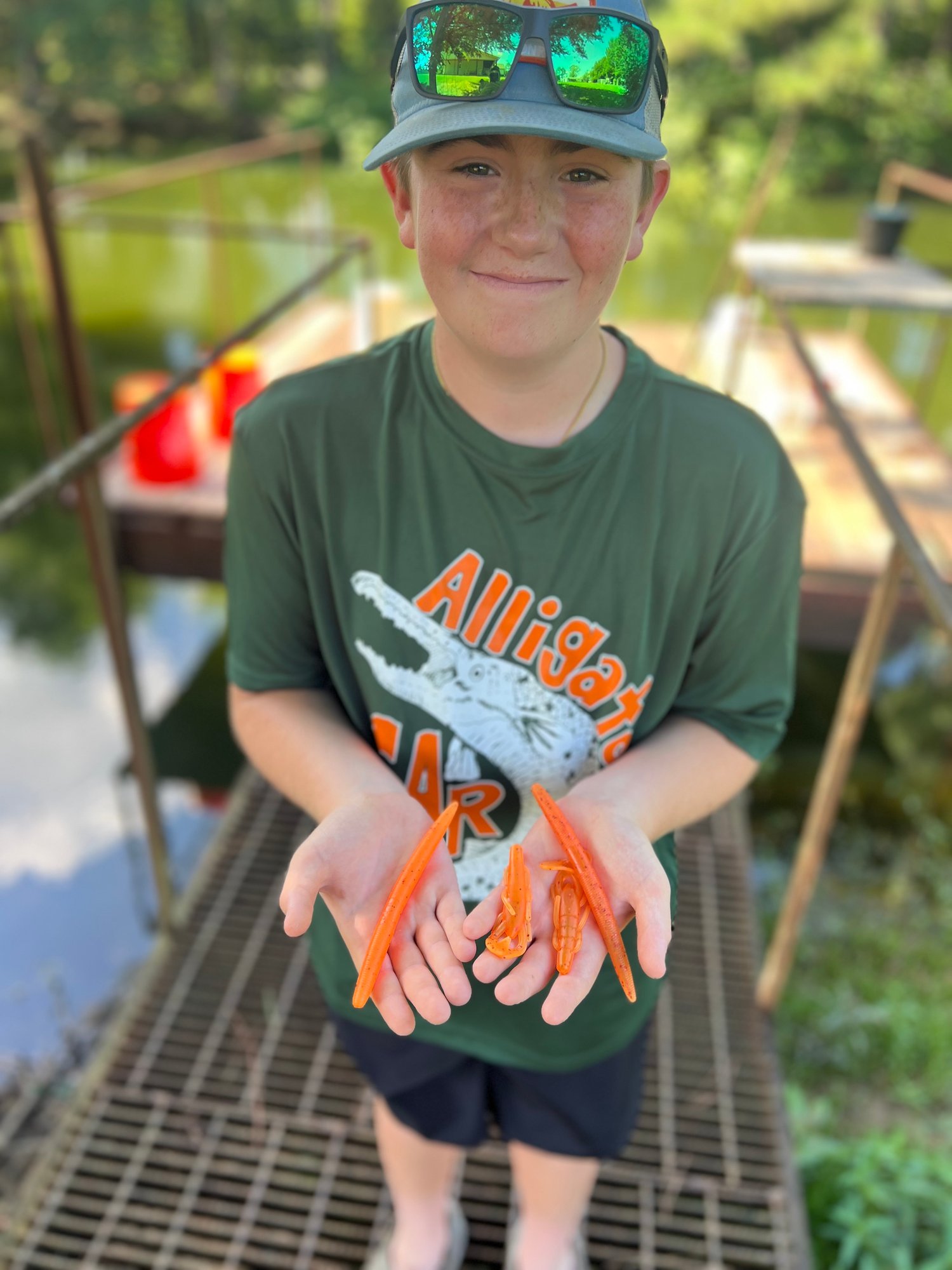 Image of Youth Alligator Gar Dryfit Tee