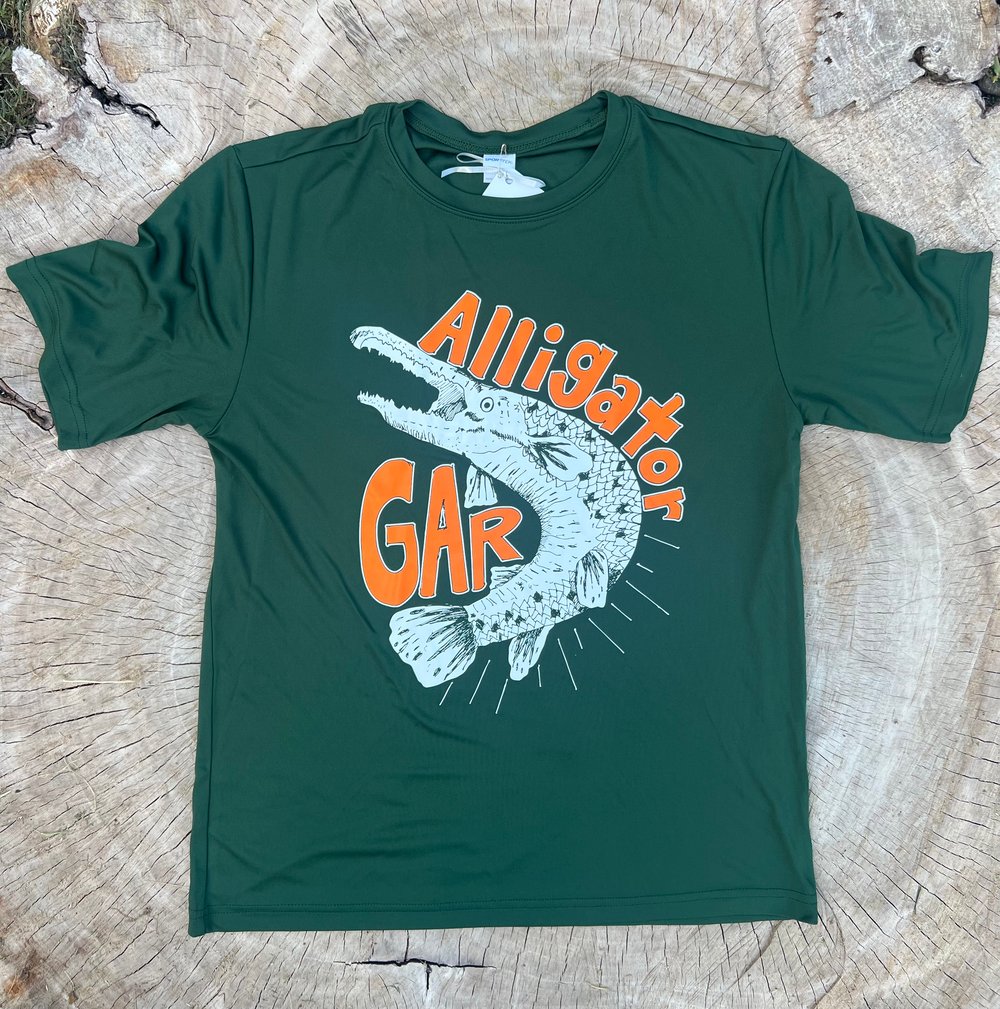 Image of Adult Alligator Gar Dryfit Tee