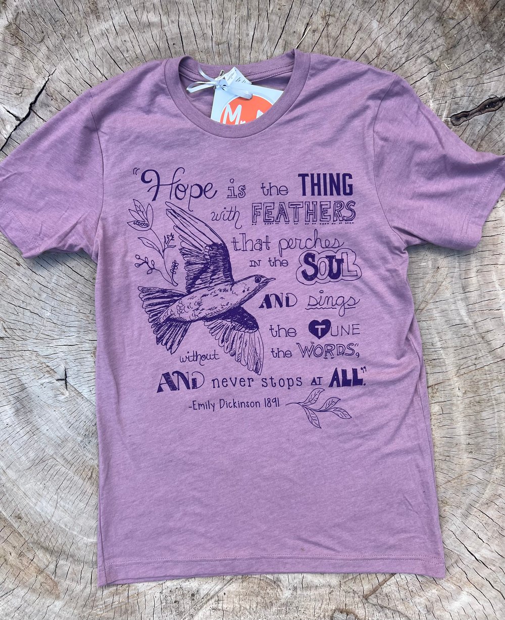 Image of Adult Purple Martin Tee
