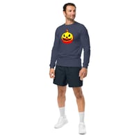 Image 7 of Long Sleeve Tee (Adult M/F) - Jack O Lantern Vintage Red-Yellow