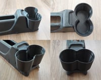 Image 5 of 1988-1989 Honda Civic WAGON Rear Ash Tray DUAL Cup Holder