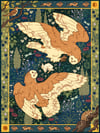 Barn Owl Woven Tapestry/Blanket