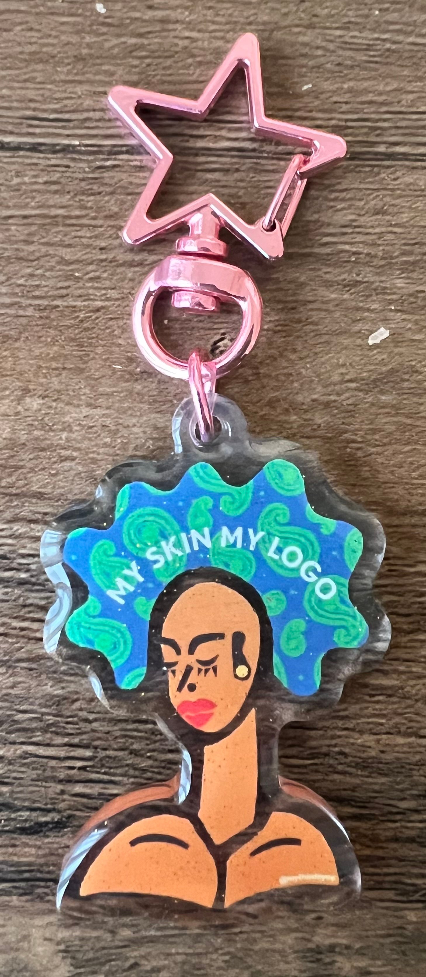 Image of Blue keychain