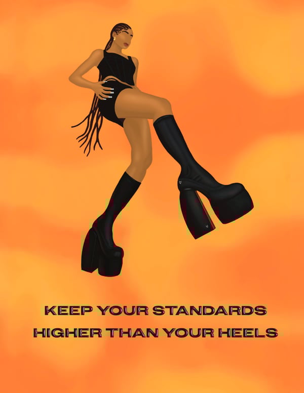 Image of Keep Your Standards High Print