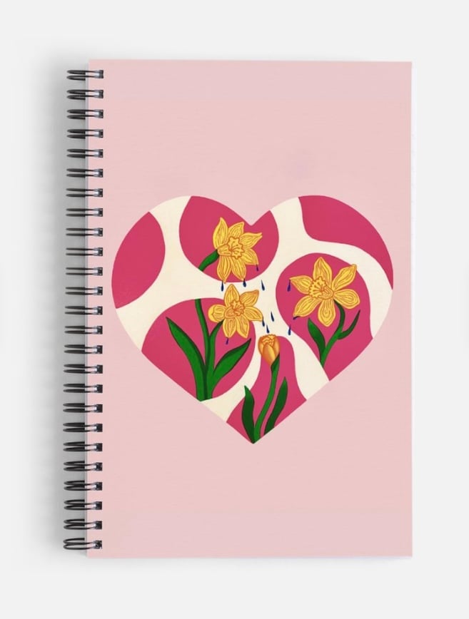 Image of Flowers Mini Notebook 