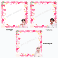 Image 2 of Tomorrow X Together Memo Pads (coquette ver.)