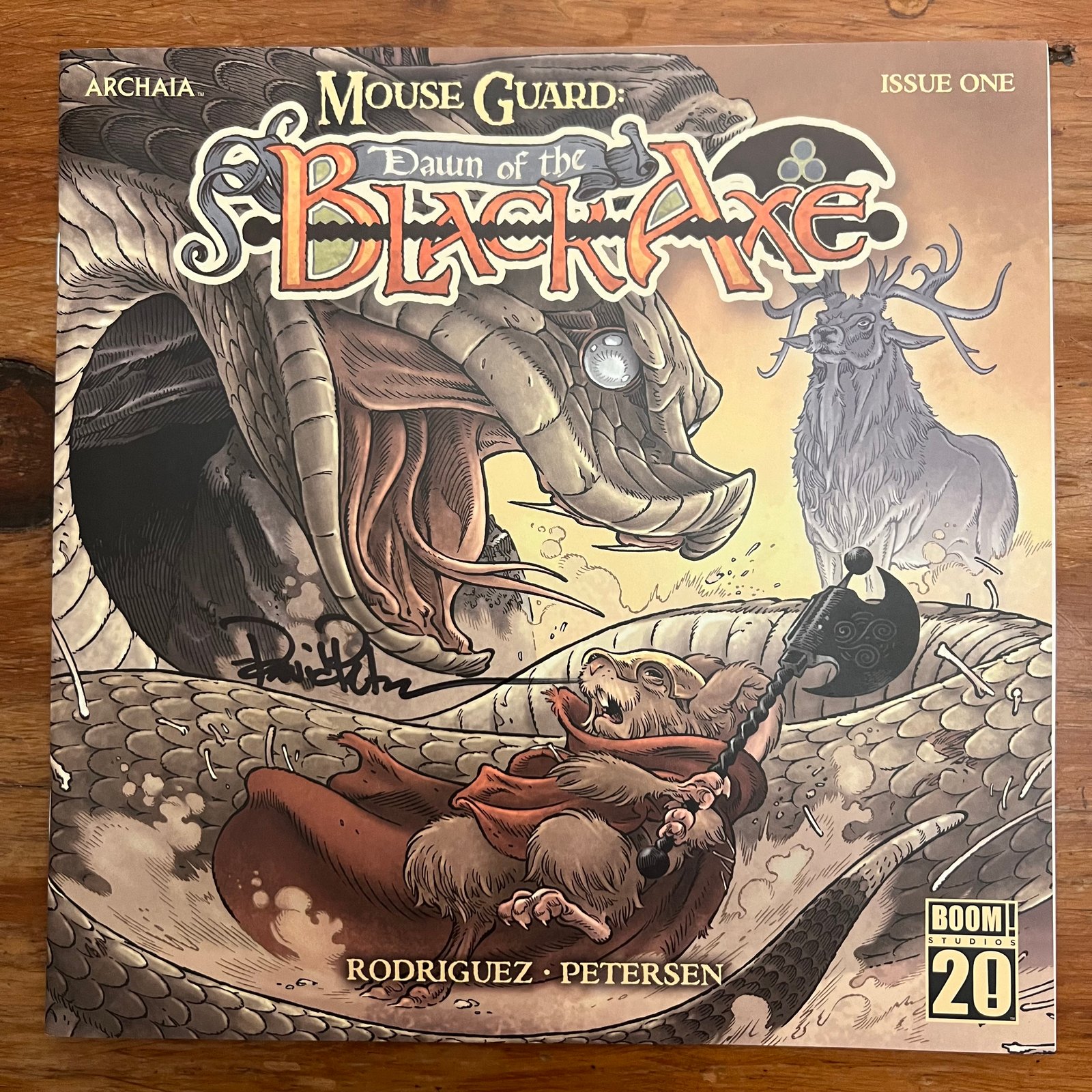 Dawn of the Black Axe ALL COVERS Bundle | Mouse Guard