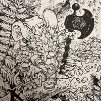 Image 3 of Lieam with the Black Axe Original Art