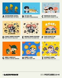 Image 2 of 【XS】SKZ POCKET KIDS (POSTCARDS)