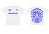T-SHIRT MARS A13 AZED X MAISON MÈRE (BLEU)