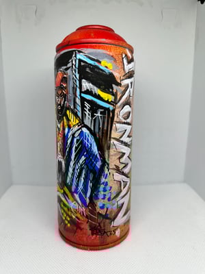 TONY STARKS- 1 of 1 HAND PAINTED SPRAYCAN