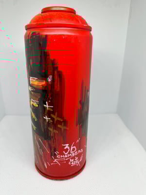 THREE-SIX - 1 of 1 HAND PAINTED SPRAYCAN 