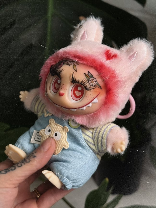 Pink Take a Seat Tattooed Lafufu