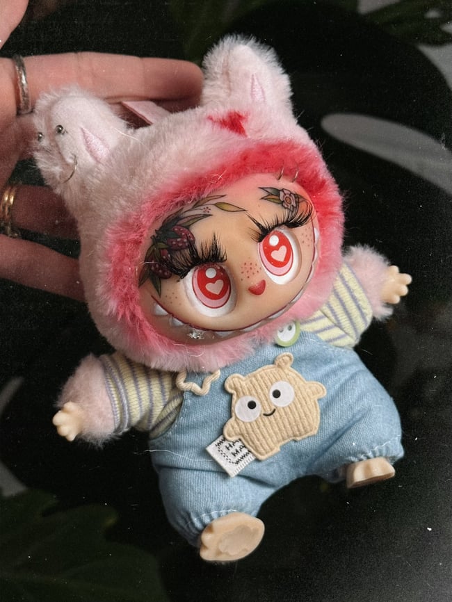 Pink Take a Seat Tattooed Lafufu