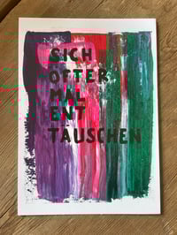 Image 2 of Postkarte "Sich öfter mal enttäuschen"