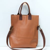 Image 3 of Midi Bag 280 in pebbled biscuit