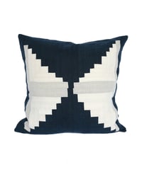 Image 1 of Navy Quilted Cushion