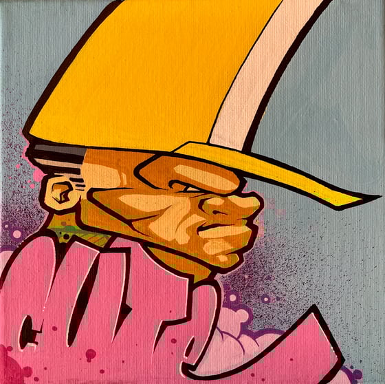 Image of Powder Blue Bboy Canvas