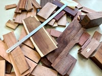 Image 3 of Box of Wood: Walnut, Fruit Tree and more