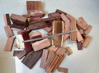 Image 4 of Box of Wood: Walnut, Fruit Tree and more