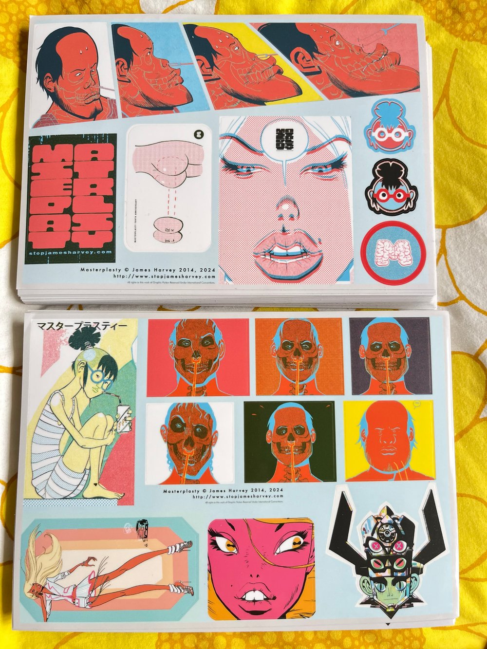 Sticker Set - Masterplasty (Sheets 1 + 2)
