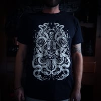 Tee-shirt "Squelette & serpents"