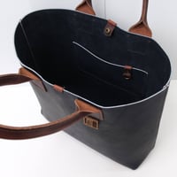 Image 6 of Large Tote in navy