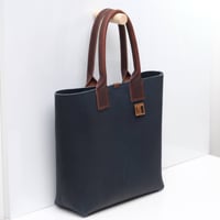 Image 2 of Large Tote in navy