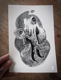 Image 4 of Sérigraphie "¨Petits poulpes"