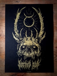 Image 1 of Sérigraphie "Horned god"